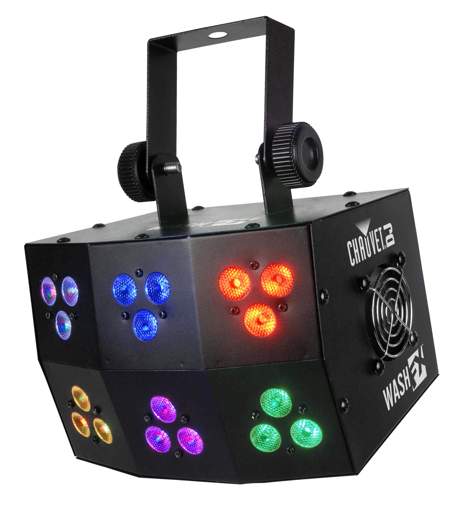 Chauvet DJ Wash FX LED Pixel-Mapping DMX Light Effect + DJ Transport Case