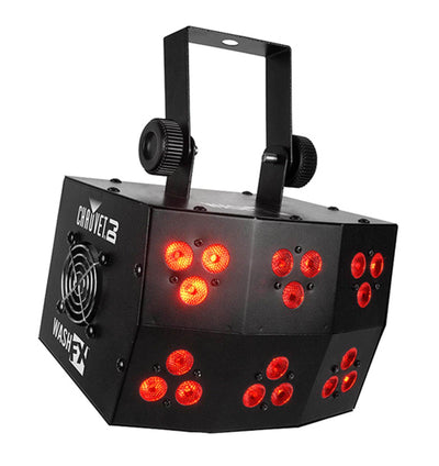 Chauvet DJ Wash FX LED Pixel-Mapping DMX Light Effect + DJ Transport Case