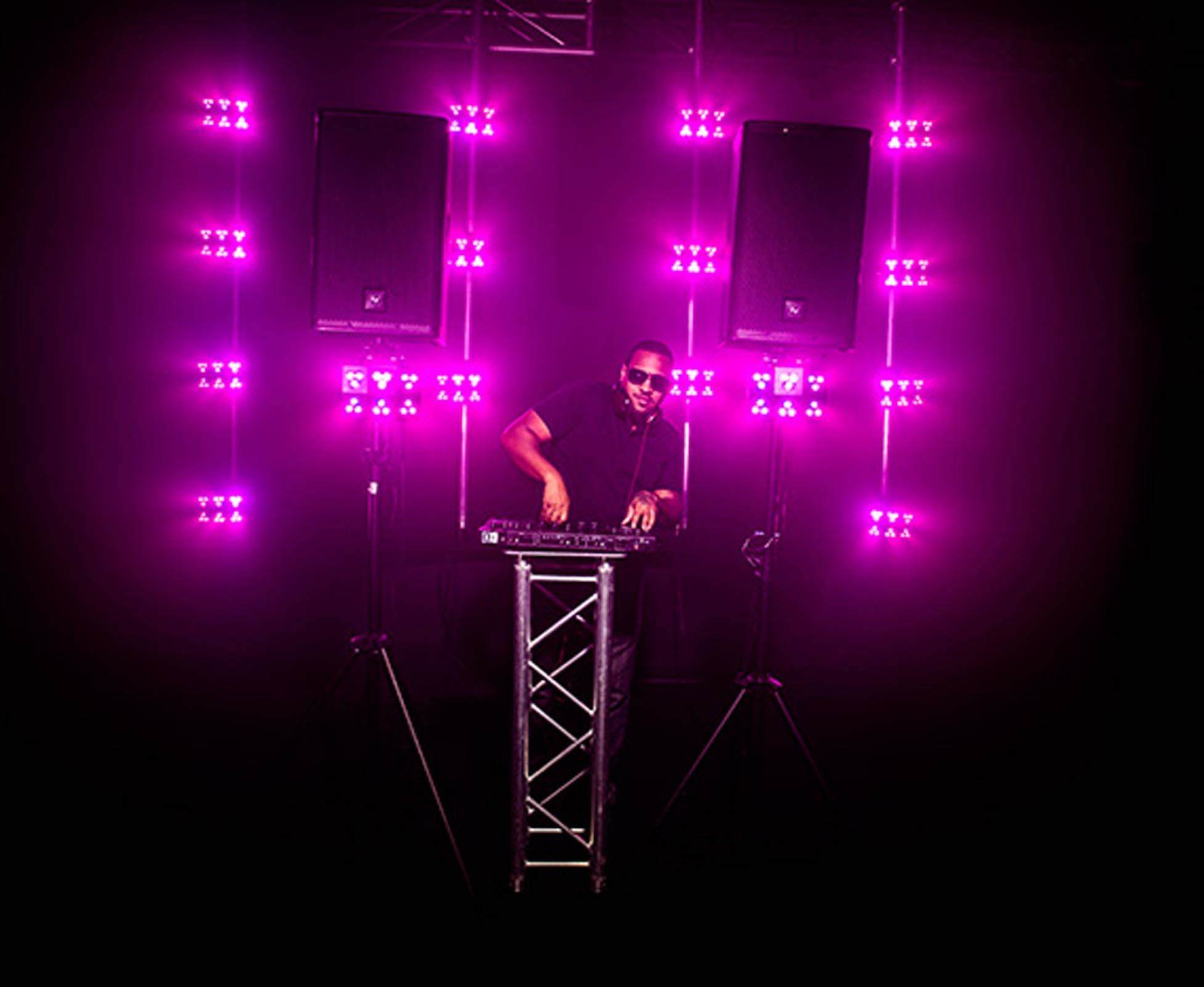 Chauvet DJ Wash FX LED Pixel-Mapping DMX Light Effect + DJ Transport Case