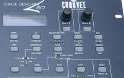 CHAUVET Stage Designer 50 - 48 Channel DMX-512 Dimming Console/Light Controller - VMInnovations