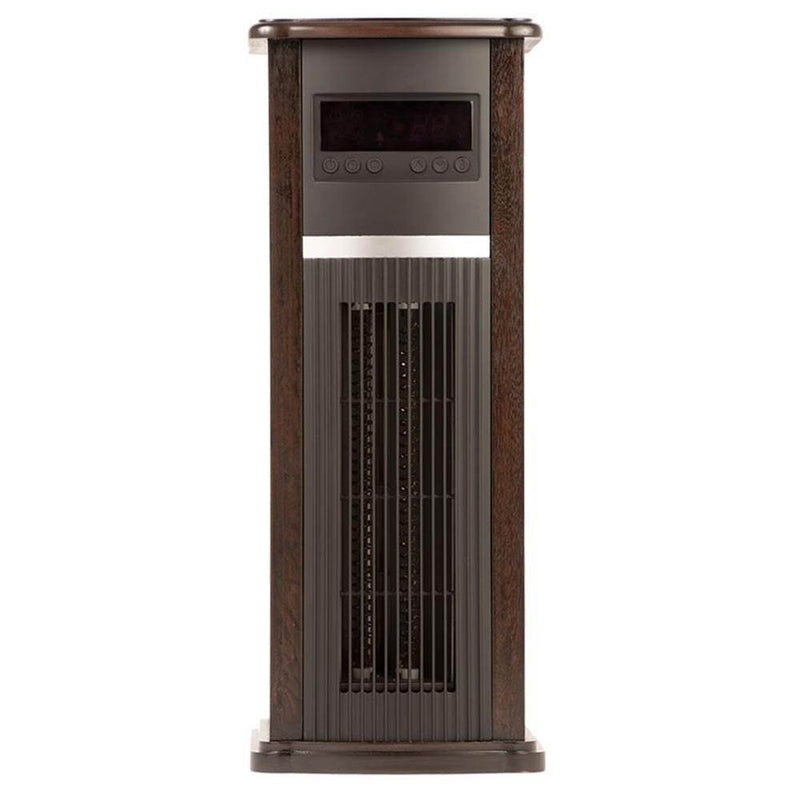 Haier Vertical Large Area Infrared Tower Heater + Fireplace Infrared Zone Heater