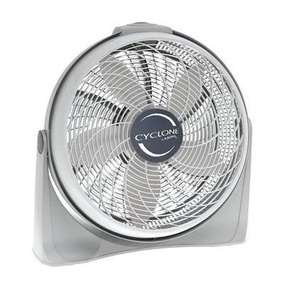 Lasko 20 Inch Cyclone Floor or Wall Mounted Pivoting Fan, White (2 Pack)