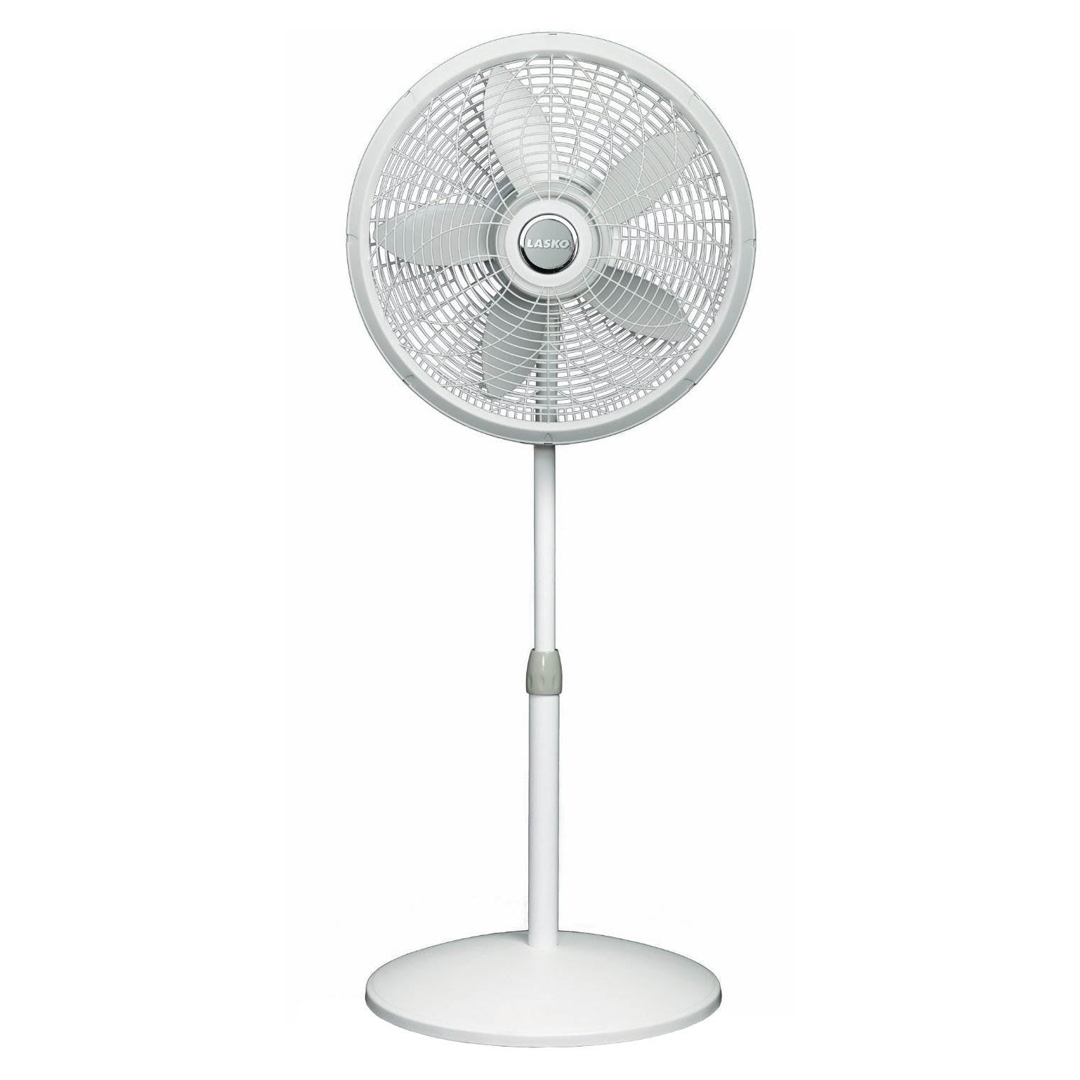 Lasko 18 Inch Elegance Performance Oscillating Standing Pedestal Fan (2 Pack)