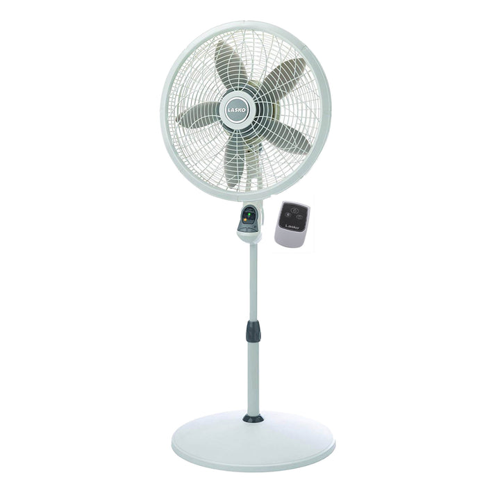 Lasko 18 Inch Elegance Performance Oscillating Pedestal Fan w/ Remote (4 Pack)