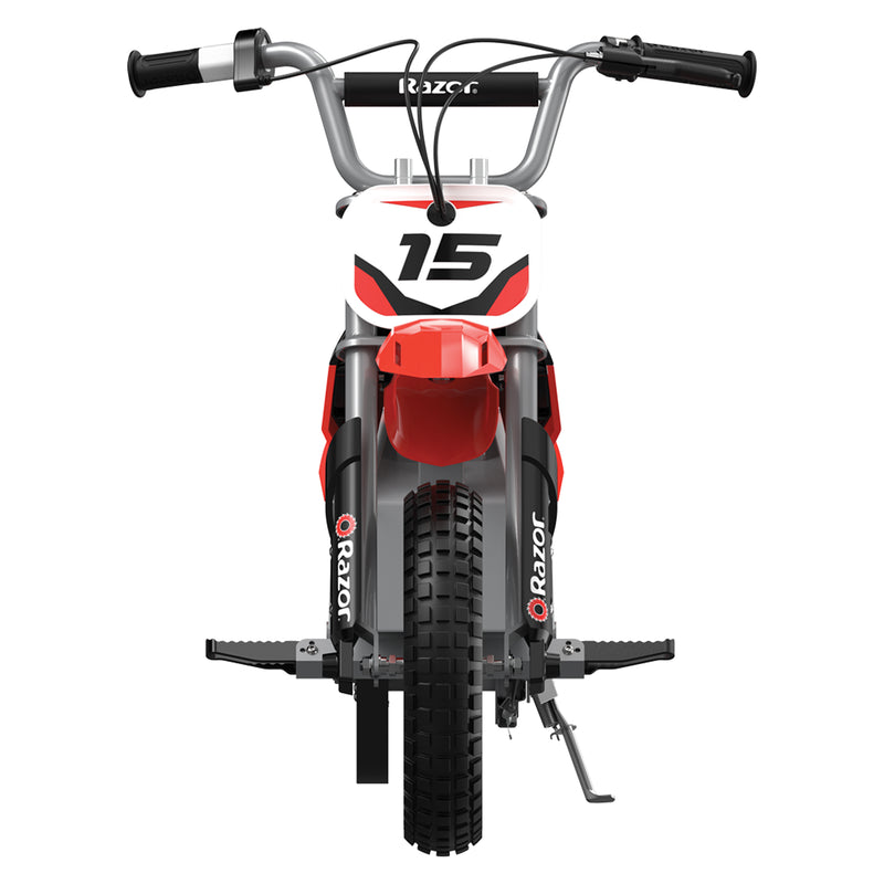 Razor MX400 Dirt Rocket 24V Electric Toy Motocross Motorcycle Dirt Bike, Red