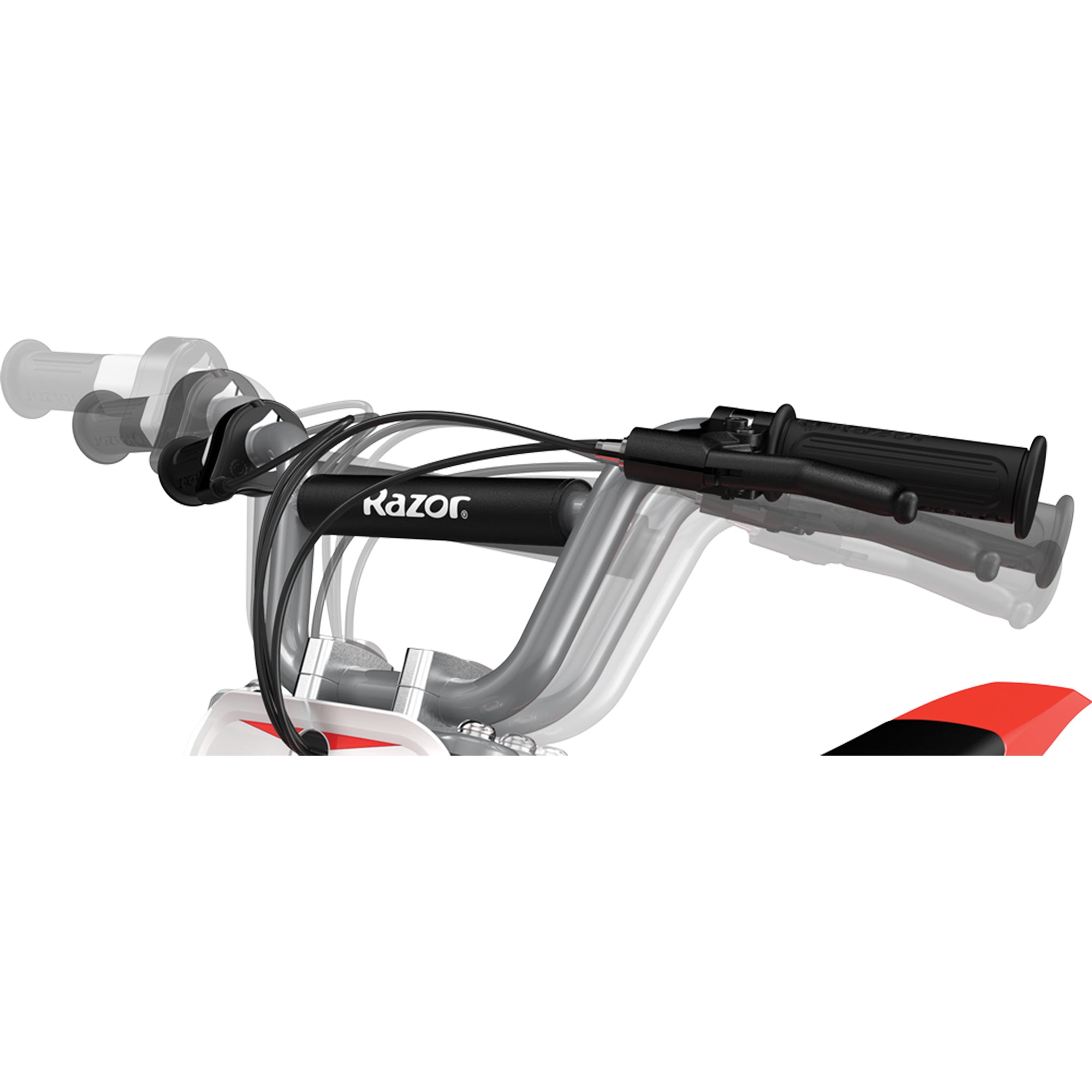 MX400 Dirt Rocket 24V Electric Toy Motocross Motorcycle Dirt Bike, Red (Used) - VMInnovations