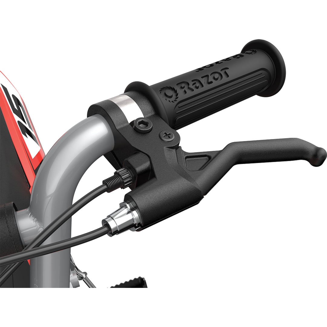 Razor MX400 Dirt Rocket 24V Electric Toy Motocross Motorcycle Dirt Bike, Red - VMInnovations