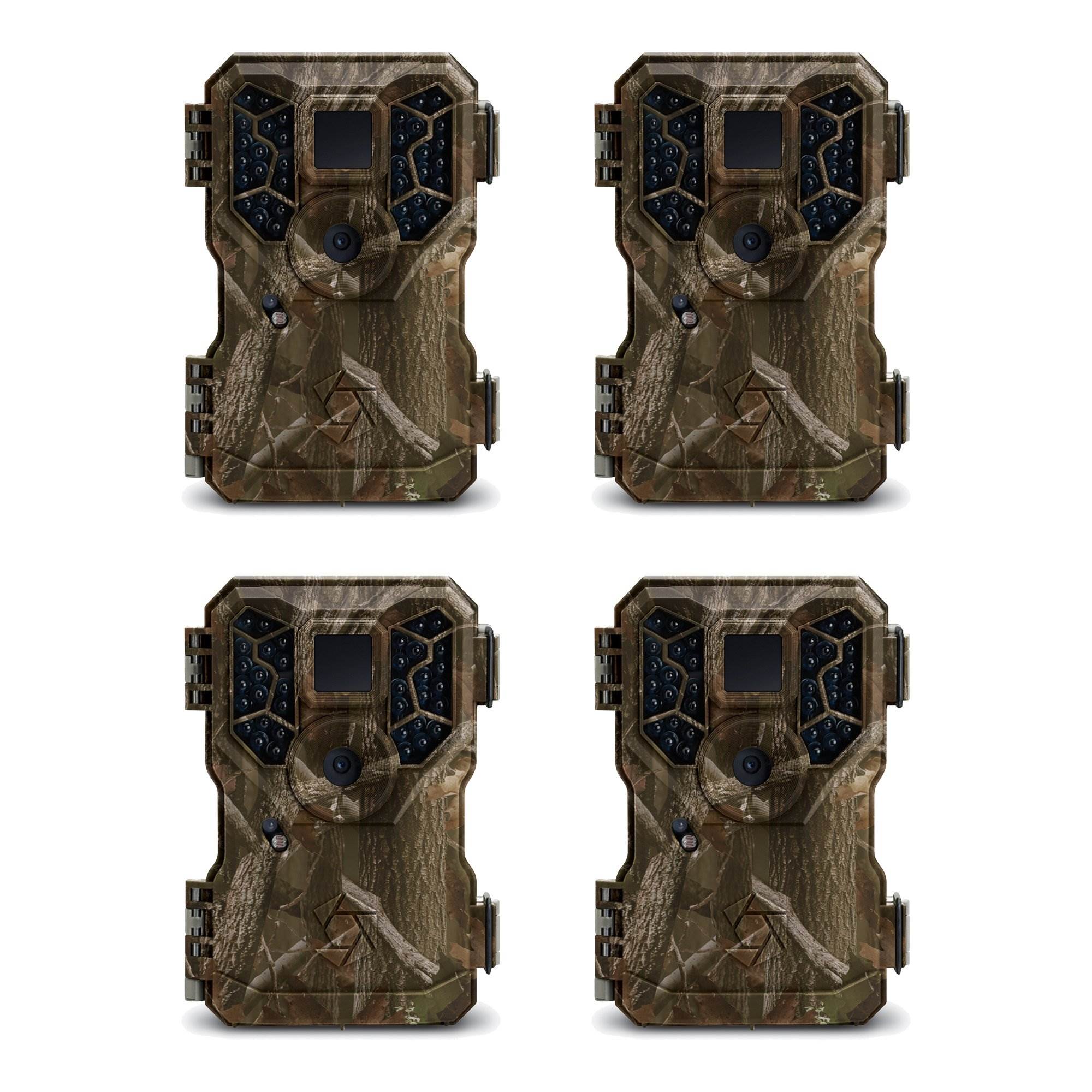 Stealth Cam 8MP No Glo IR Infrared Game Trail Hunting Cameras (4 Pack) | PX36NG