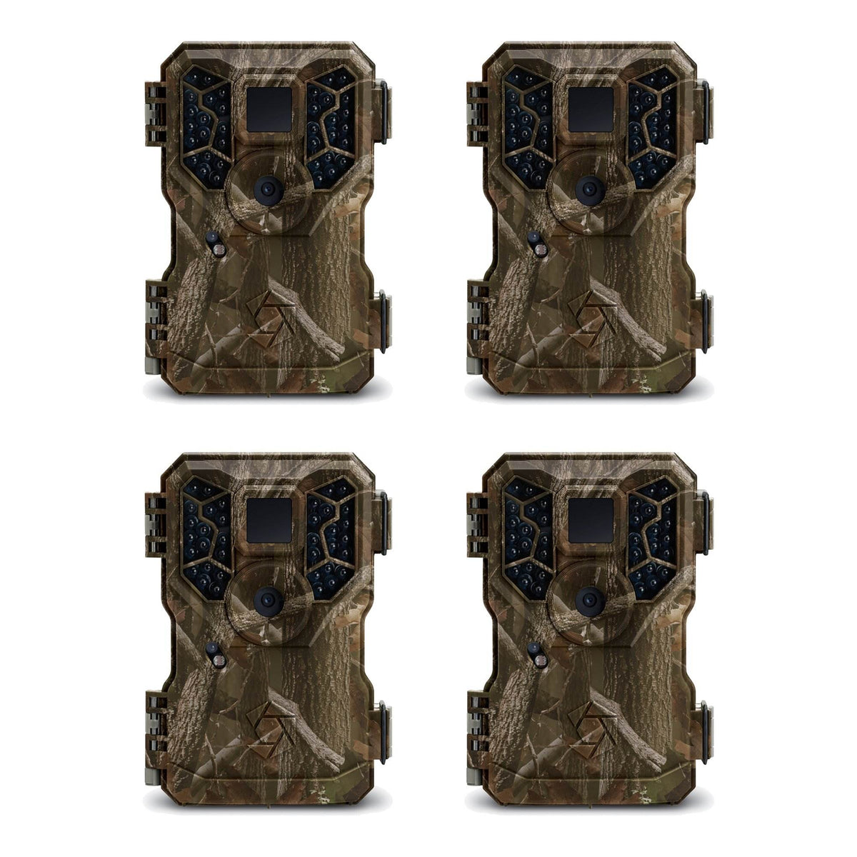 Stealth Cam 8MP No Glo IR Infrared Game Trail Hunting Cameras (4 Pack) | PX36NG