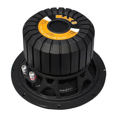 Lanzar 8 Inch 600 Watt Subwoofer (2 Pack)  + 1100W Amplifier + 8 Ga. Wiring Kit