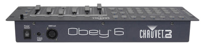 American DJ Mega Flat Pak Plus with UV LED Set + Chauvet Obey 6 DMX Controller