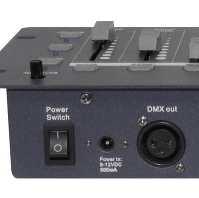 American DJ Mega Flat Pak Plus with UV LED Set + Chauvet Obey 6 DMX Controller