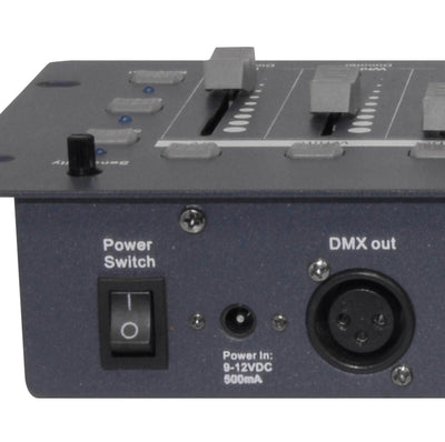 American DJ Mega Flat Pak 8 Plus Mega Par System + Chauvet Obey 6 DMX Controller