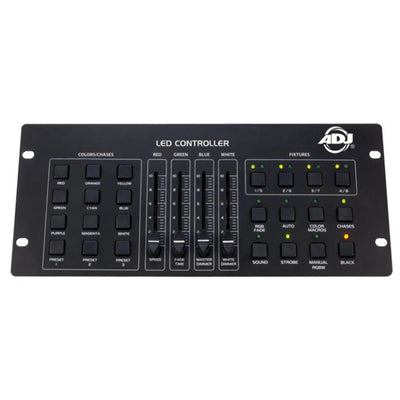 American DJ Mega Flat Pak Plus with UV LED Set and 32 Channel DMX Controller
