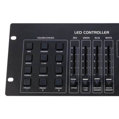 American DJ Mega Flat Pak Plus with UV LED Set and 32 Channel DMX Controller