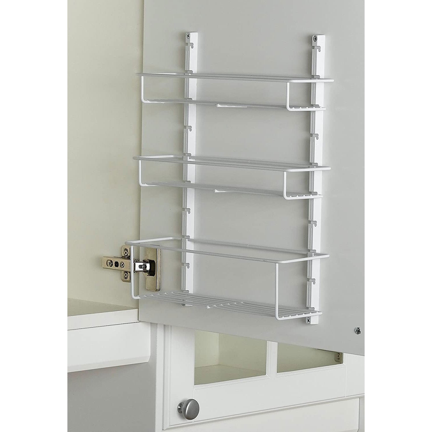ClosetMaid 3 Shelf Spice Rack Organizer for Cabinet/Wall Mount (Open Box) - VMInnovations