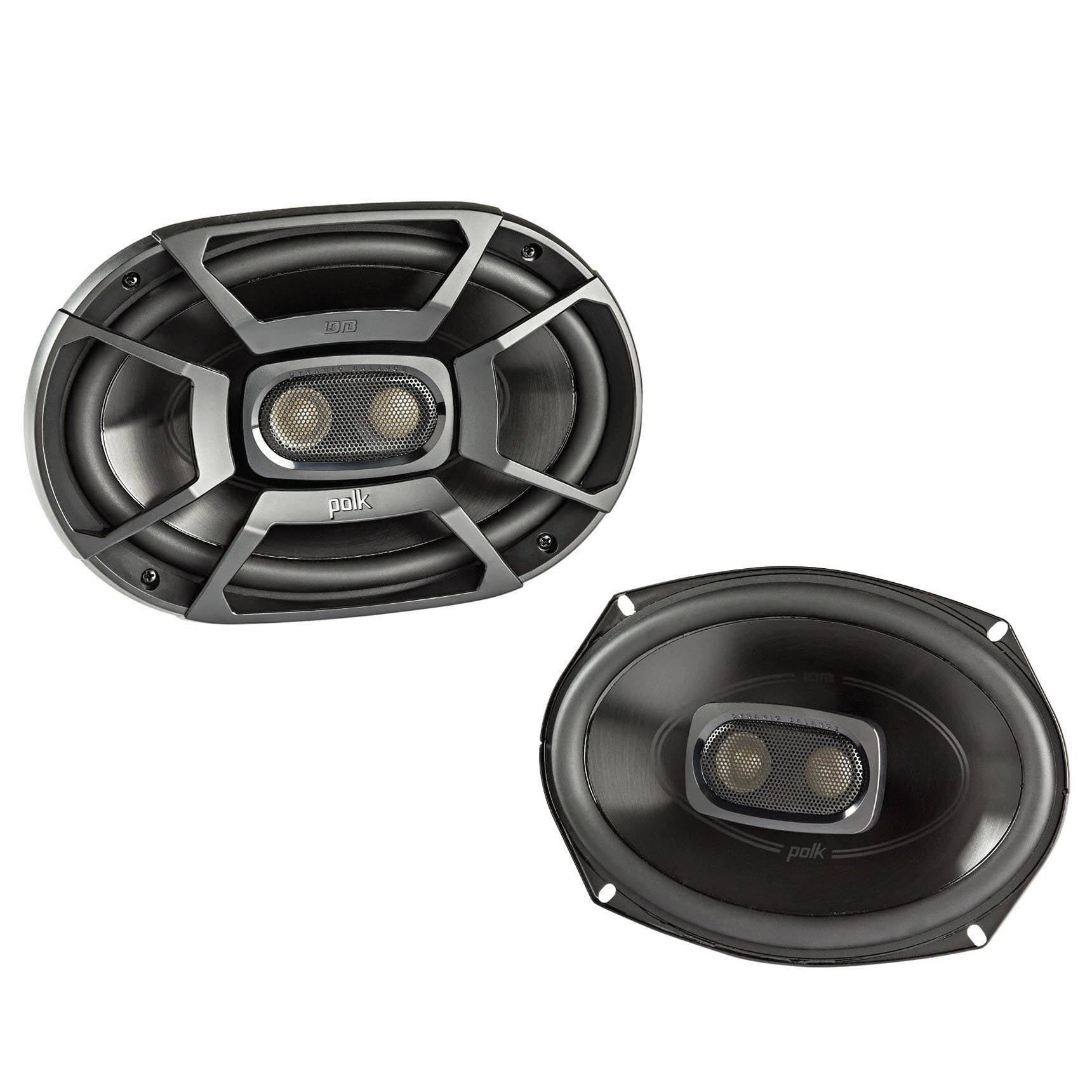 Polk 6x9" 450W 3-Way Marine Speakers + Soundstorm 6.5 Inch 150W Car Speakers