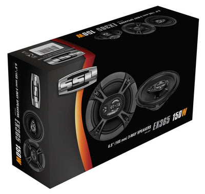 Polk 6x9" 450W 3-Way Marine Speakers + Soundstorm 6.5 Inch 150W Car Speakers