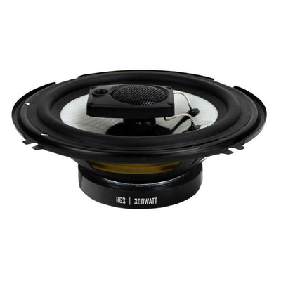 Polk 6x9 Inch 450W 3 Way Marine Speakers + Boss 6.5 Inch 300W 3 Way Car Speakers