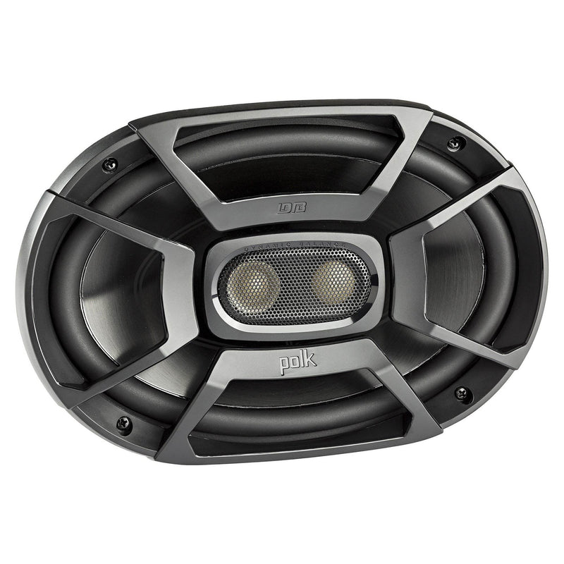 Polk 6x9" 450W 3 Way Marine Speakers + Rockford Fosgate 6.5" 90W Car Speakers