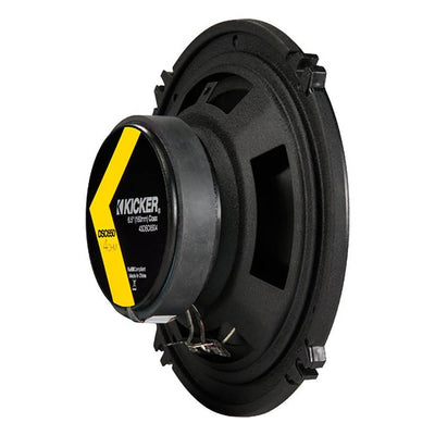 Polk 6x9" 450W 3-Way Marine Speakers + Kicker 6.5" 240W 2-Way 4-Ohm Car Speakers