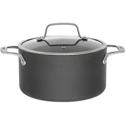 Bialetti 10 Piece Hard Anodized Aluminum Ceramic Nonstick Coating Cookware Set