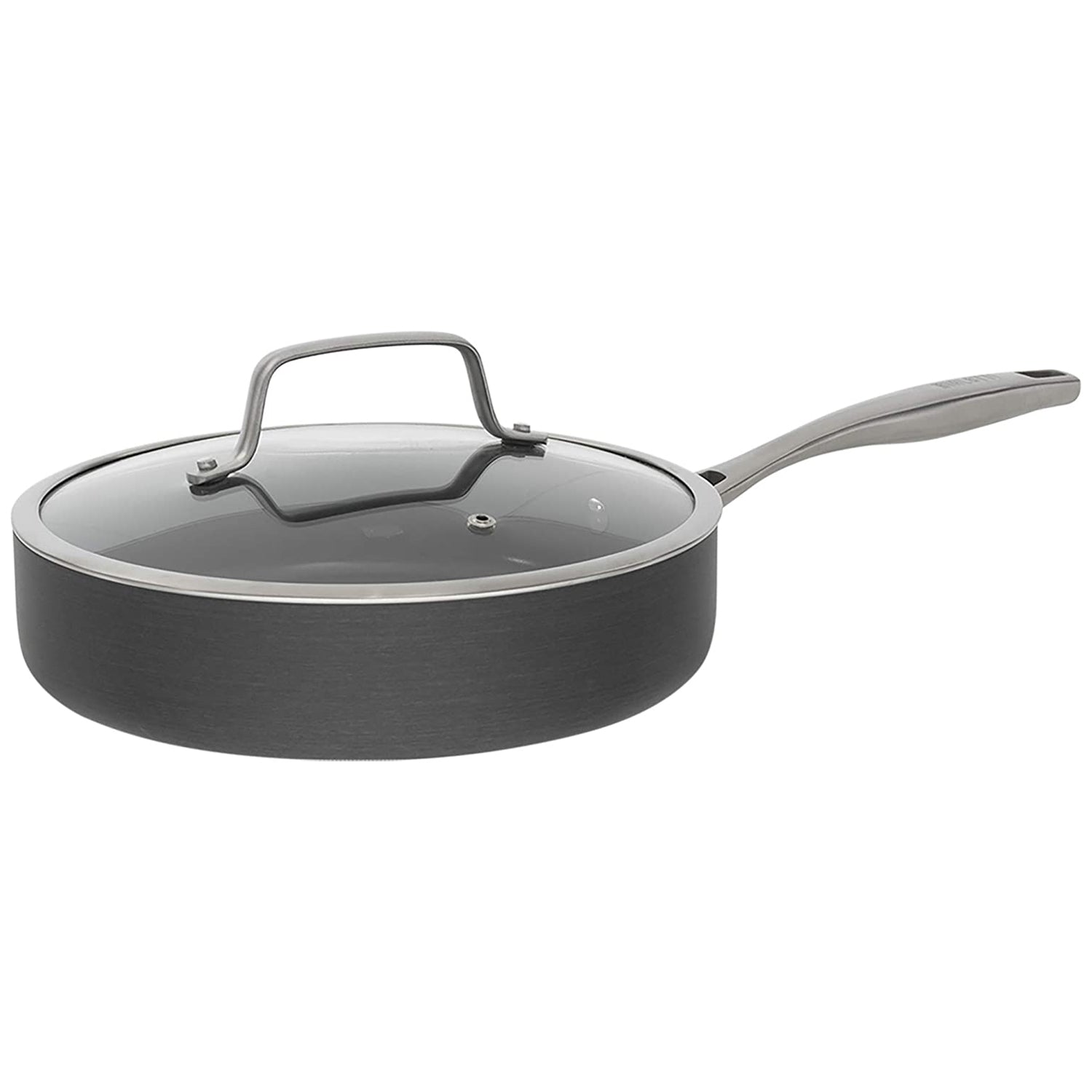 Bialetti 10 Piece Hard Anodized Aluminum Ceramic Nonstick Coating Cookware Set