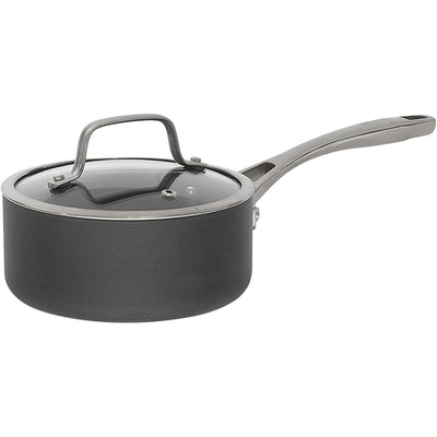 Bialetti 10 Piece Hard Anodized Aluminum Ceramic Nonstick Coating Cookware Set