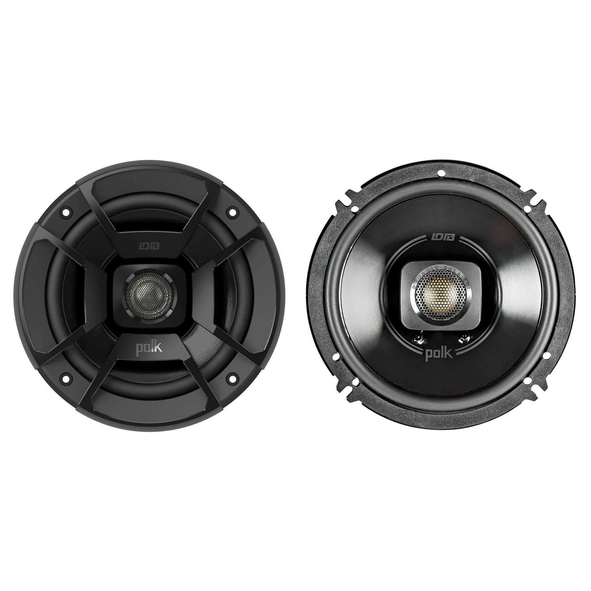 Polk 6.5-Inch 300W 2 Way Coaxial Speakers + Boss 6x9-Inch 3 Way 300W Speakers