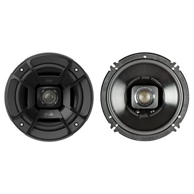 Polk 6.5-Inch 300W 2 Way Coaxial Speakers + Boss 6x9-Inch 3 Way 300W Speakers