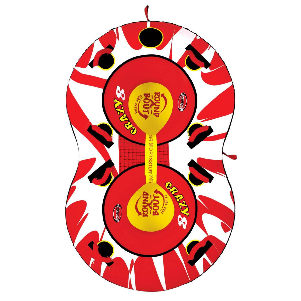 Sportsstuff Crazy 8 Towable Double Rider Water Inflatable Boating Tube(Open Box)