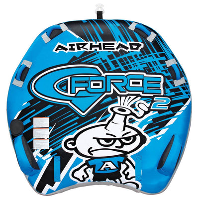 Airhead G-Force 2 Double Rider Inflatable Towable Tube, Blue AHGF-2 (For Parts)