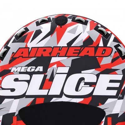 Airhead AHSSL-42 Slice 100" Inflatable Double Rider Towable Lake Tube Water Raft