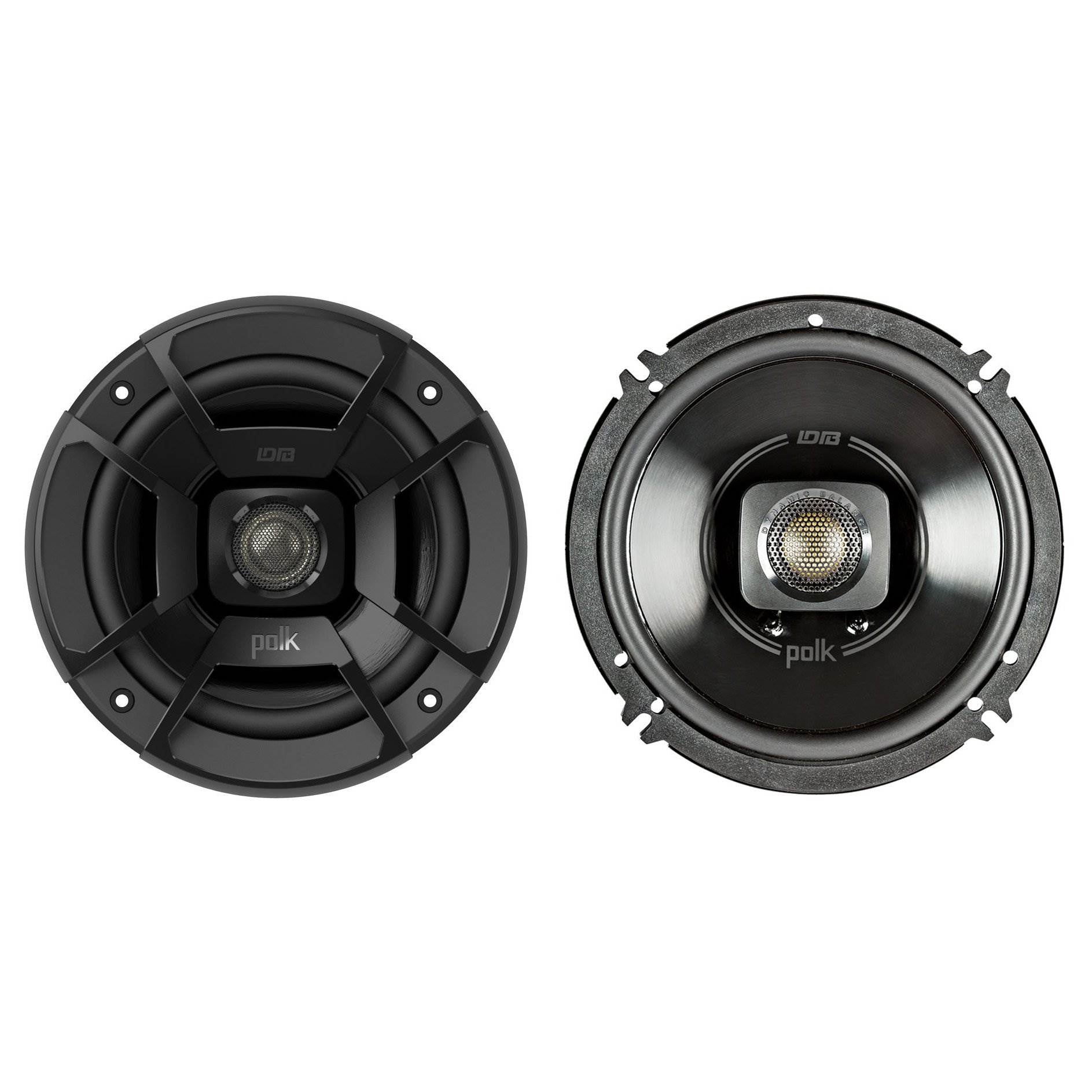 Polk Audio 6.5" 300W Marine Speakers + Rockford Fosgate 6x9" 130W Car Speakers