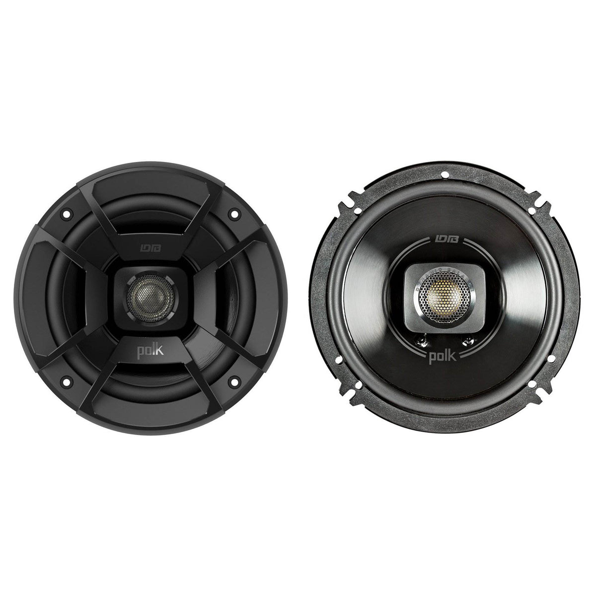 Polk Audio 6.5" 300W Marine Speakers + Rockford Fosgate 6x9" 130W Car Speakers