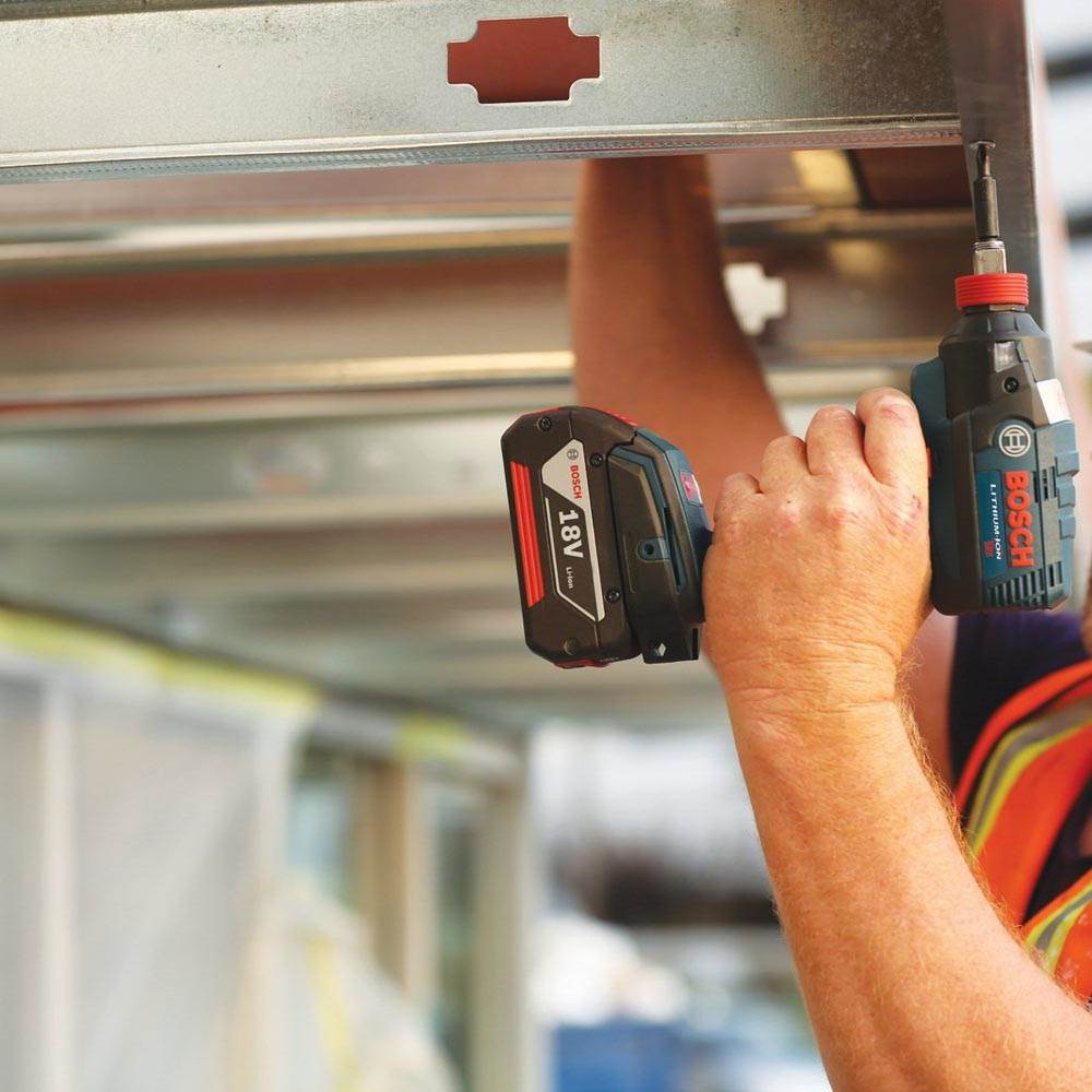 Bosch 18V 0.25"/0.5" Impact Driver + Batteries/Charger (Refurbished/ Open Box)