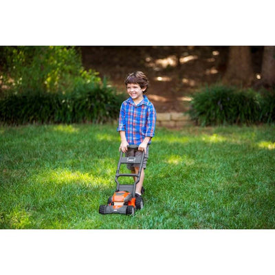 Husqvarna Kids Toddler Toy Battery Lawn Leaf Blower, Lawn Mower & Trimmer (2)