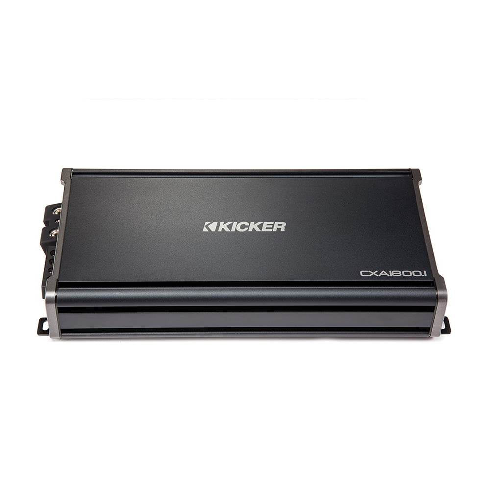 Kicker CX Series 1800W Mono Class D Mosfet Car Amplifier + 0 Gauge Wiring Kit