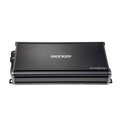 Kicker CX Series 1800W Mono Class D Mosfet Car Amplifier + 0 Gauge Wiring Kit