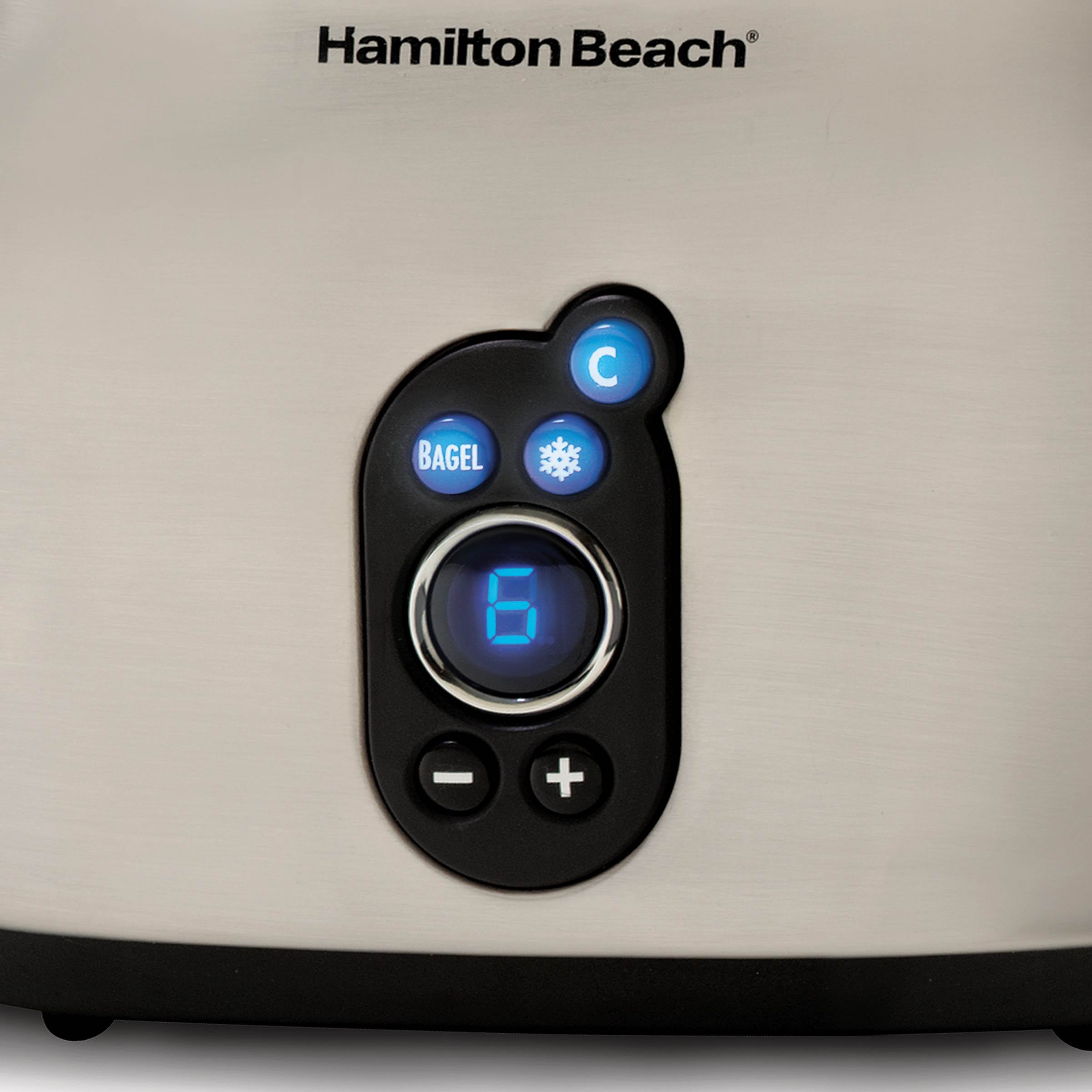 Hamilton Beach 12Cup Digital Automatic LCD Coffeemaker + 2-Slice Digital Toaster