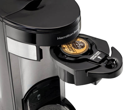 Hamilton Beach FlexBrew Grounds and Pods Coffee Maker + 2-Slice Digital Toaster