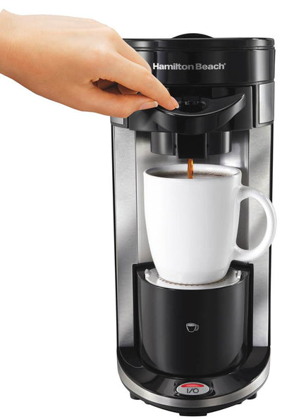 Hamilton Beach FlexBrew Grounds and Pods Coffee Maker + 2-Slice Digital Toaster