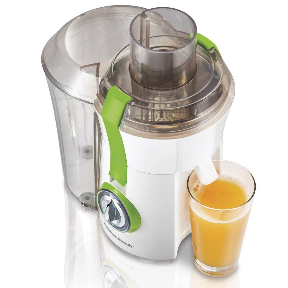 Hamilton Beach Big Mouth Countertop Juice Extractor + 2-Slice Digital Toaster