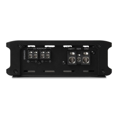 Kicker 12" 600W Dual Loaded Subwoofer Enclosure + 500W Bass Amplifier + Wiring