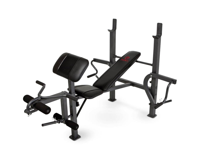 Marcy Diamond Elite Classic Multipurpose Home Gym Workout Weight Bench | MD389