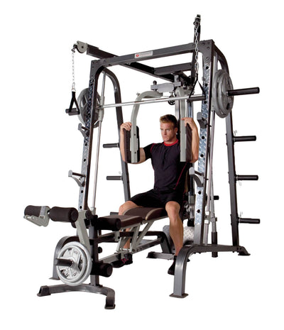 Marcy Deluxe Diamond Elite Smith Cage Workout Machine Total Body Gym | MD-9010G - VMInnovations