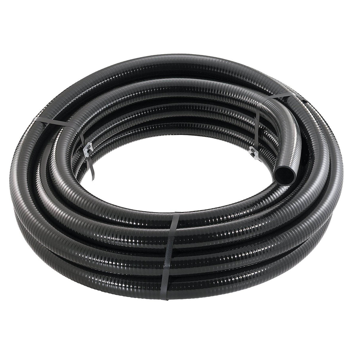 Little Giant 1.5 in by 50 ft, T-1-1/2-50-BFPVC Flex PVC Tubing, Black (Open Box)