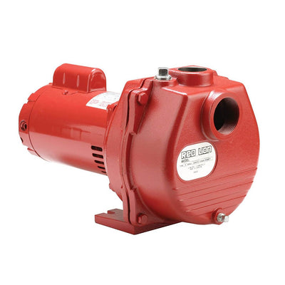 Red Lion 2 HP 80 GPM Cast Iron Lawn Irrigation Sprinkler Pump (Damaged)