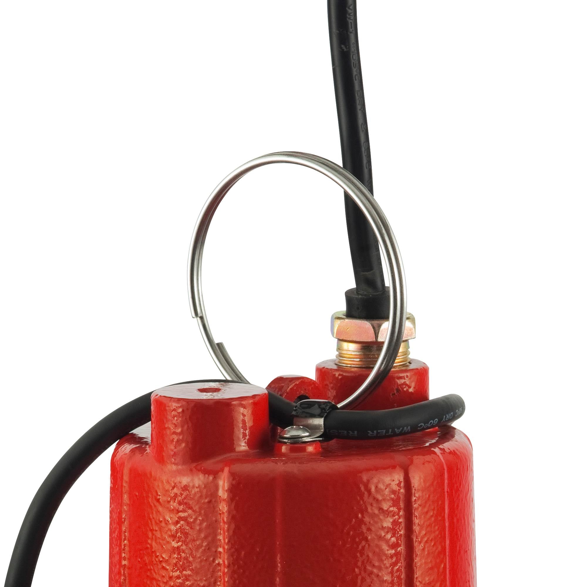 Red Lion 1/2 HP 4300 GPH Cast Iron Sump Pump, Tethered Float Switch (For Parts)