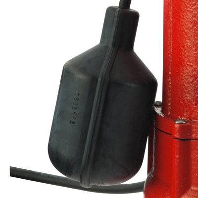 Red Lion 1/2 HP 4300 GPH Cast Iron Sump Pump, Tethered Float Switch (For Parts)